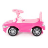 Каталка автомобиль SuperCar №1 розовая со звуковым сигналом фото 4 — Полесье Россия