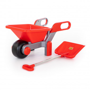 Набор №446: Тачка №4 + Лопата №21 — Полесье Россия