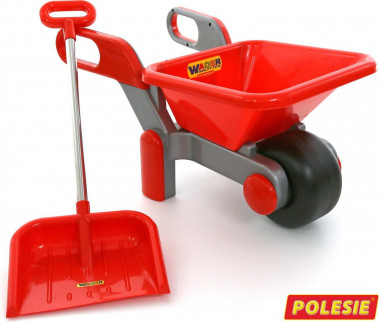 Набор №446: Тачка №4 + Лопата №21 — Полесье Россия