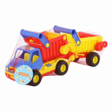 КонсТрак, автомобиль-самосвал с полуприцепом — Полесье Россия