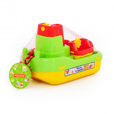 Набор №402: Буксир Лагуна + кораблик №4 — Полесье Россия