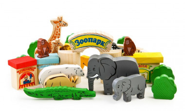 Конструктор Томик Зоопарк 7678-5 — Полесье Россия