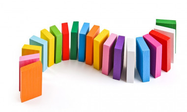 Деревянные плашки цветные Томик 6675 — Полесье Россия