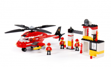 Конструктор Классик Пожарная служба-2 (265 элементов) — Полесье Россия