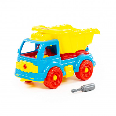 Конструктор-транспорт &quot;Автомобиль-самосвал&quot; (27 элементов) — Полесье Россия