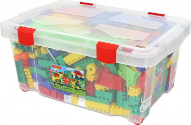 Конструктор Строитель 488 элементов — Полесье Россия