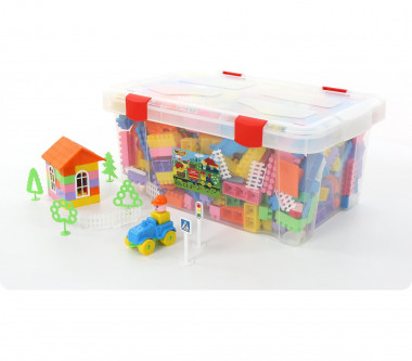 Конструктор Строитель 505 элементов — Полесье Россия