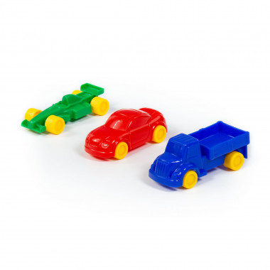 Набор автомобилей Мини (3 шт) — Полесье Россия