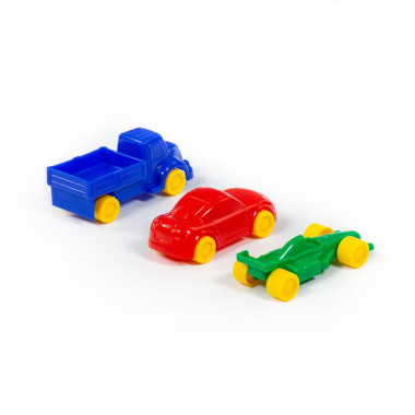 Набор автомобилей Мини (3 шт) — Полесье Россия