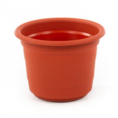 Цветочный горшок коричневый Ксения №4 d160 мм, h120 мм - 1,25 л — Полесье Россия