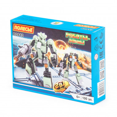 Конструктор Классик Роботы-воины-1.1 (100 элементов) — Полесье Россия