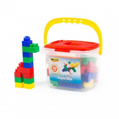 Конструктор Супер-Микс 30 элементов — Полесье Россия