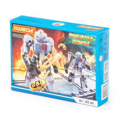 Конструктор Классик Роботы-воины-1.2 (93 элемента) — Полесье Россия