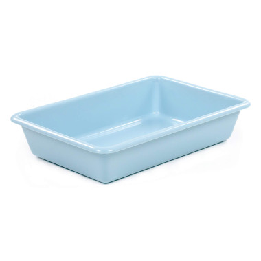 Лоток прямоугольный №8, 3,5 литра, 340х230х68 мм (дымчато-голубой) — Полесье Россия