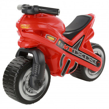 Каталка для детей мотоцикл MX красный — Полесье Россия