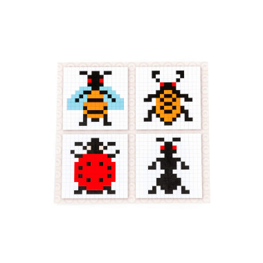 Конструктор Классик Мозаика №1 (жуки) (350 элементов) — Полесье Россия