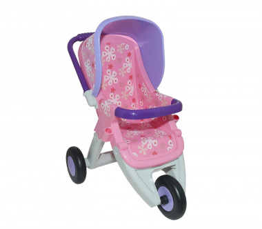 Коляска для кукол №2 прогулочная 3-х колёсная — Полесье Россия
