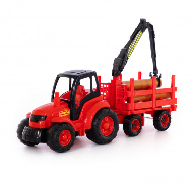 Трактор Чемпион+ прицеп-лесовоз — Полесье Россия