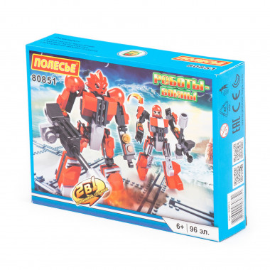 Конструктор Классик Роботы-воины-1.5 (96 элементов) — Полесье Россия