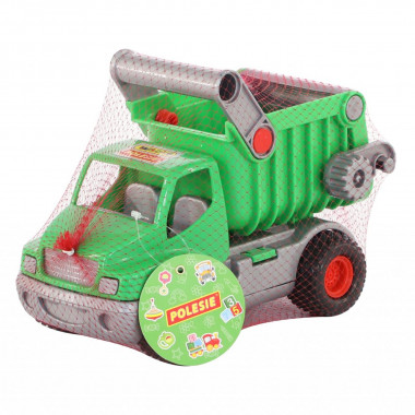 КонсТрак, автомобиль-самосвал зелёный — Полесье Россия