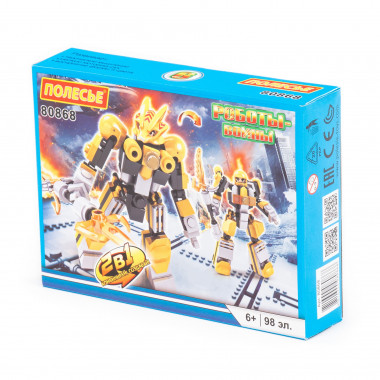 Конструктор Классик Роботы-воины-1.6 (98 элементов) — Полесье Россия
