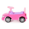 Каталка автомобиль SuperCar №3 розовая с музыкальным сигналом фото 2 — Полесье Россия