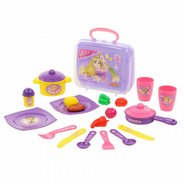 Набор Disney Принцесса Рапунцель - Готовим вместе (в чемоданчике) — Полесье Россия