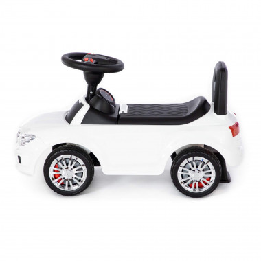 Каталка белый автомобиль SuperCar №5 со звуковым сигналом — Полесье Россия