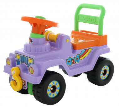 Детская каталка Джип 4х4 со звуком — Полесье Россия