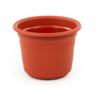 Цветочный горшок коричневый Ксения №5 d188 мм, h140 мм - 2 л — Полесье Россия
