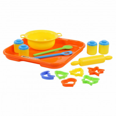 Набор детской посуды для выпечки №1 с подносом — Полесье Россия