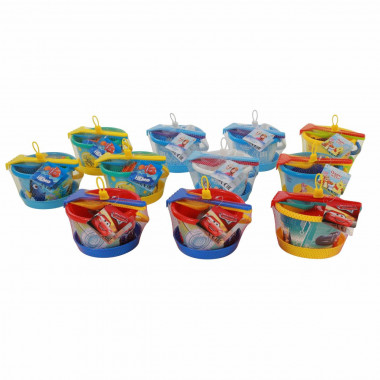 Песочный набор Disney с ведром средним с наклейкой (микс №13) — Полесье Россия