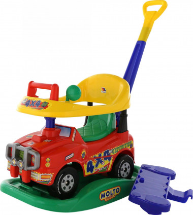 Машинка каталка Джип Викинг многофункциональный со звуком — Полесье Россия
