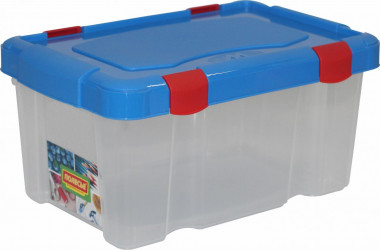 Ёмкость №49 для хранения с крышкой, 300х200х140 мм, 4 литра — Полесье Россия