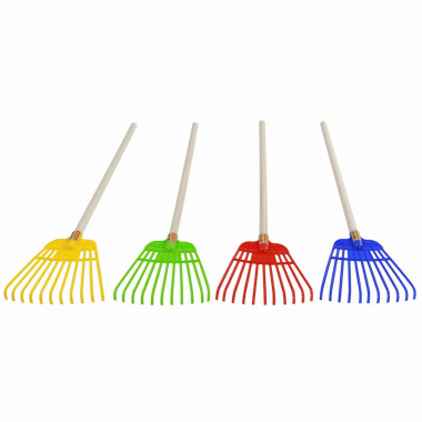 Грабли №14 с деревянным черенком (79 см) — Полесье Россия