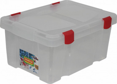 Ёмкость №50 для хранения с крышкой, 410х290х190 мм, 12 литров — Полесье Россия