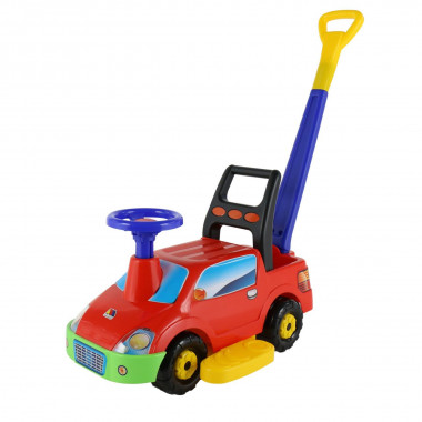 Машинка каталка Пикап с ручкой для родителя №2 — Полесье Россия