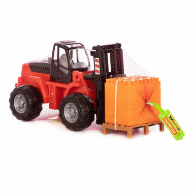 Машина Автокар + конструктор Супер-Микс (30 элементов) — Полесье Россия