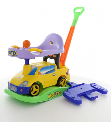 Машинка каталка с сигналом Пикап многофункциональный — Полесье Россия