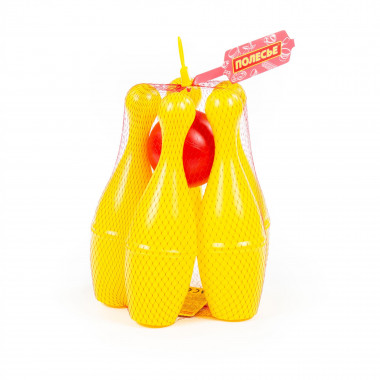 Детский боулинг Кегли Чемпион, 5 штук — Полесье Россия