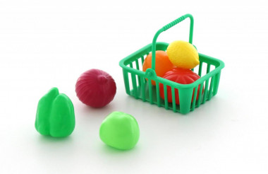 Набор продуктов №13 с корзинкой (7 элементов) — Полесье Россия