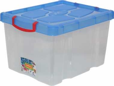 Ёмкость №52 для хранения с крышкой, 467х370х280 мм, 32 литра — Полесье Россия