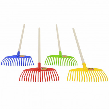 Грабли №16 с деревянным черенком (78 см) — Полесье Россия