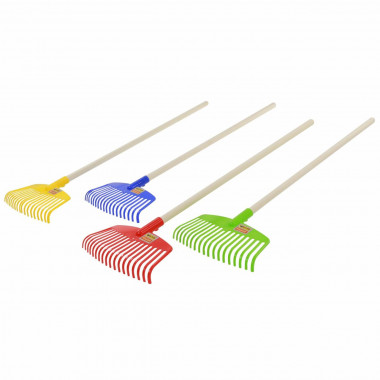 Грабли №16 с деревянным черенком (78 см) — Полесье Россия