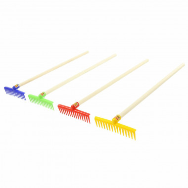 Грабли №17 с деревянным черенком (67 см) — Полесье Россия