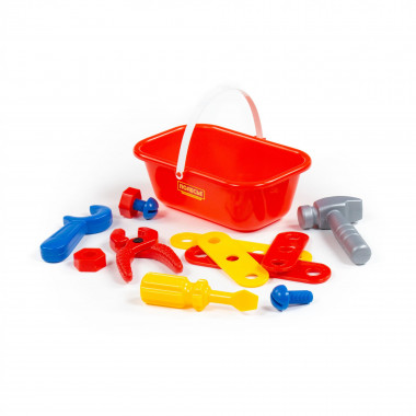 Набор Механик, 12 элементов в корзинке — Полесье Россия