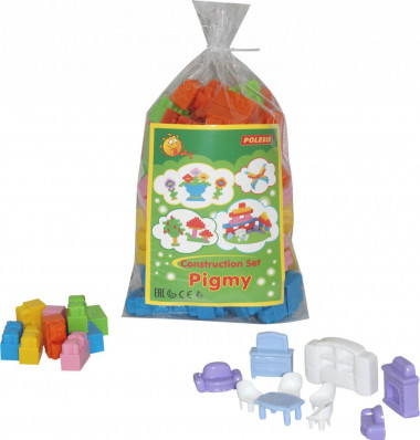 Конструктор Малютка 130 элементов — Полесье Россия