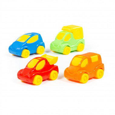 Автомобили Беби Кар (микс №1) 4 шт — Полесье Россия