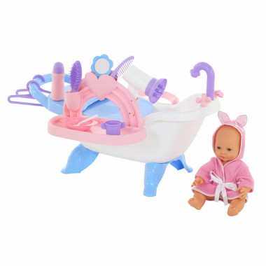 Набор для купания кукол №1 с пупсом — Полесье Россия