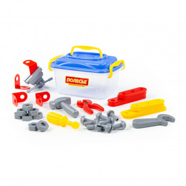 Набор Механик, 41 элемент (в контейнере) — Полесье Россия